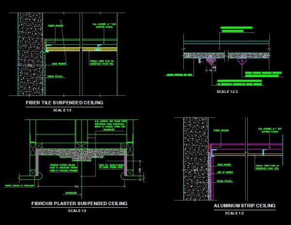 Ceiling Design Details Dwg