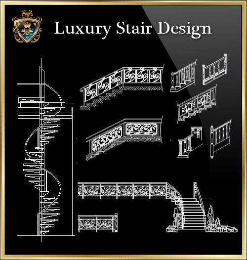 ★【Luxury Stair Design】Luxury home, Luxury Villas, Luxury Palace, Architecture Ornamental Parts, Decorative Inserts & Accessories, Handrail & Stairway Parts, Outdoor House Accessories, Euro Architectural Components, Arcade