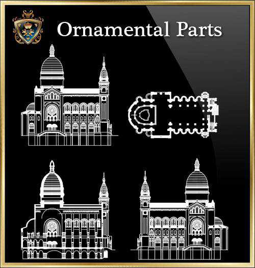 ★【Ornamental Parts of Buildings 5】Luxury home, Luxury Villas, Luxury Palace, Architecture Ornamental Parts, Decorative Inserts & Accessories, Handrail & Stairway Parts, Outdoor House Accessories, Euro Architectural Components, Arcade