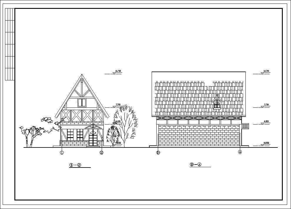 Dream French Town plan,elevation,details drawings