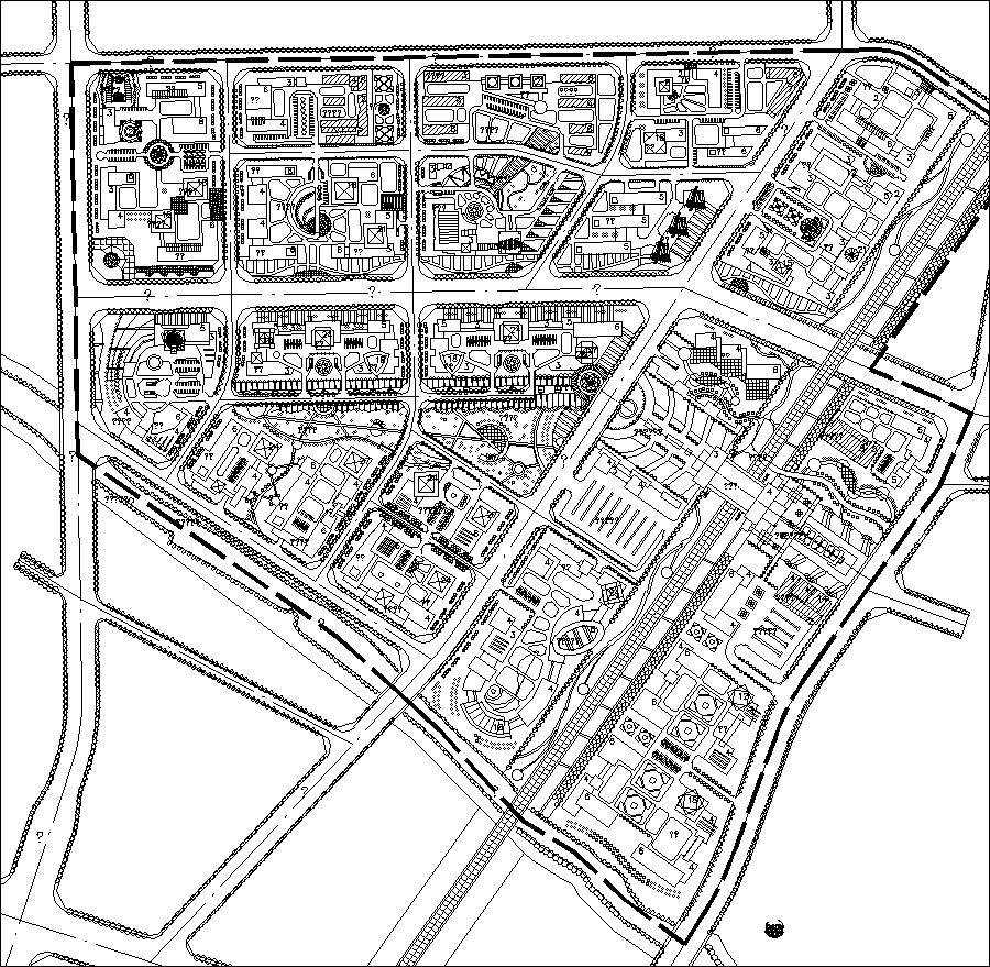 High-quality Urban Design Drawings download - City Planning/Urban City Design/Urban Graphics