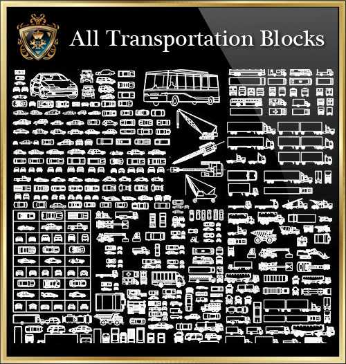 ★【All Transportations Vehicles Lorries】Download Luxury Architectural Design CAD Drawings--Over 20000+ High quality CAD Blocks and Drawings Download!