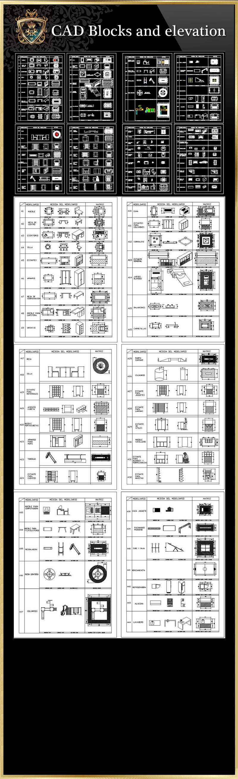 ★【CAD Blocks and elevation】Luxury home, Luxury Villas, Luxury Palace, Architecture Ornamental Parts, Decorative Inserts & Accessories, Handrail & Stairway Parts, Outdoor House Accessories, Euro Architectural Components, Arcade