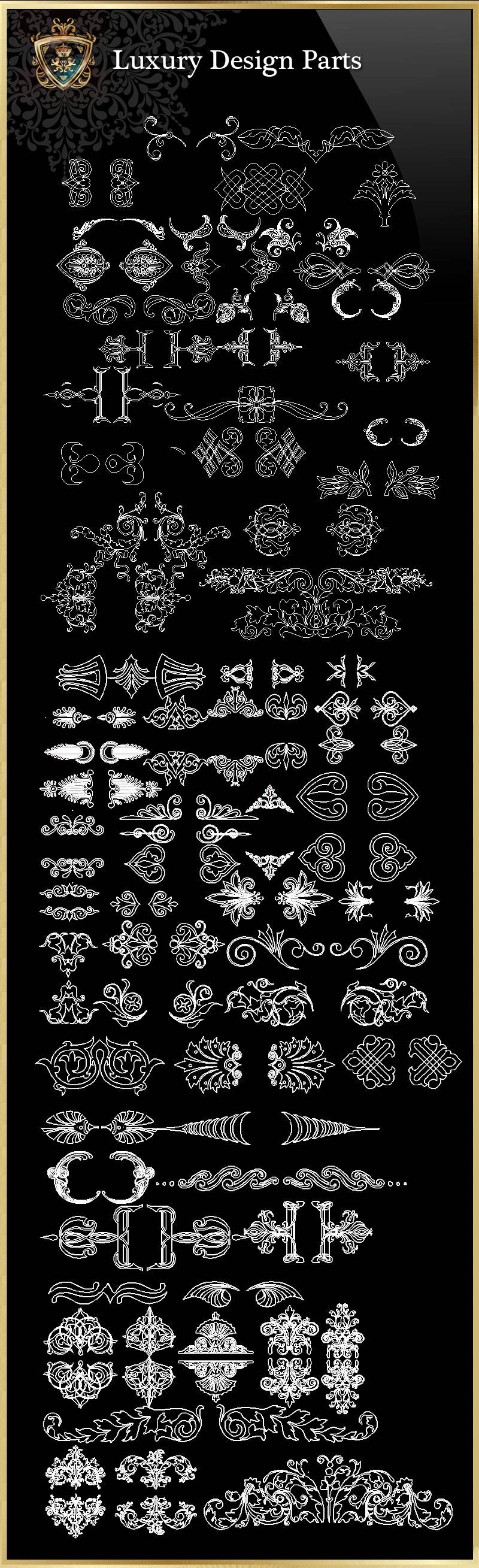 ★【Luxury Design Parts 5】Luxury home, Luxury Villas, Luxury Palace, Architecture Ornamental Parts, Decorative Inserts & Accessories, Handrail & Stairway Parts, Outdoor House Accessories, Euro Architectural Components, Arcade