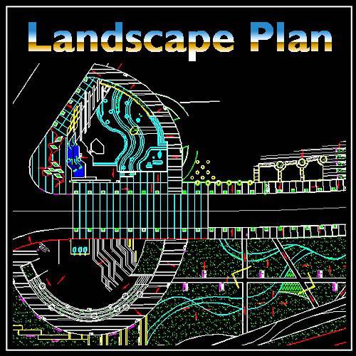 High-quality Residential Landscape Design Drawings download - Landscape Planning/Urban Design/Urban Graphics