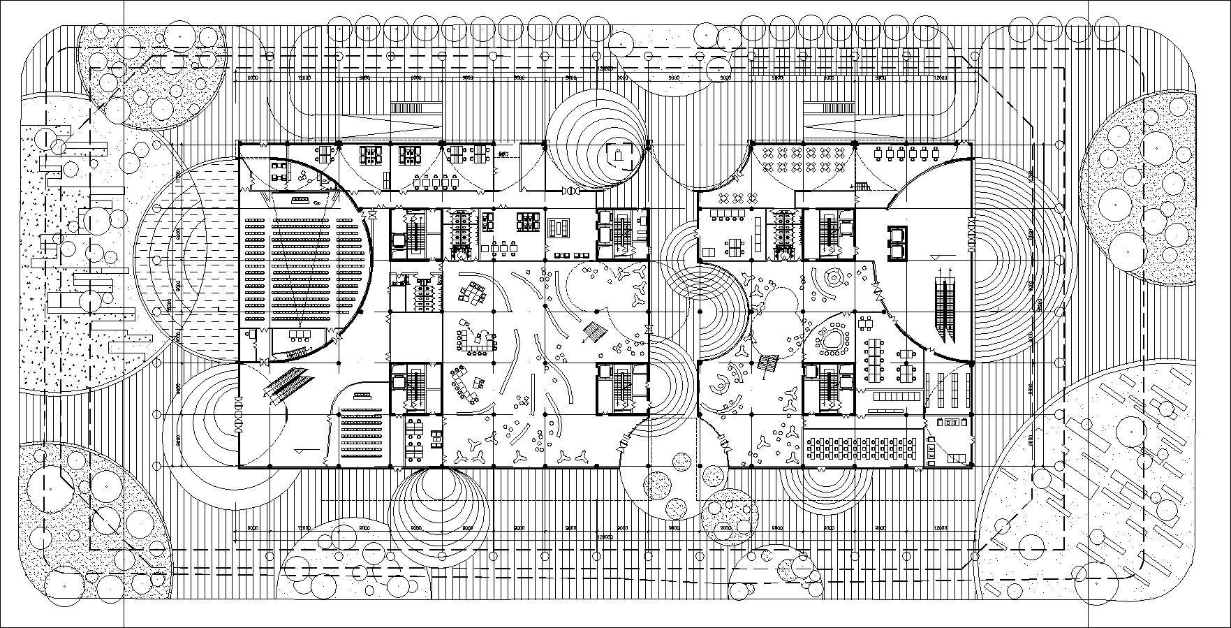 Library Floor Plans and Drawings-Elevations, Floor Plans, and Details