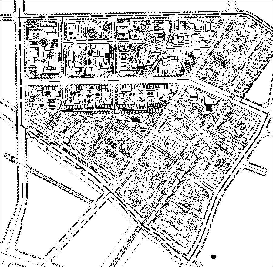 High-quality Urban Design Drawings download - City Planning/Urban City Design/Urban Graphics