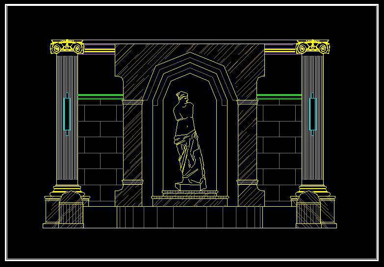 Architecture Decoration Drawing