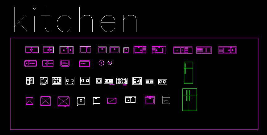 Super Autocad Mixed Blocks